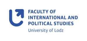 Logo Wydziału Studiów Międzynarodowych i Politologicznych Uniwersytetu Łódzkiego/Logo of the Faculty of International and Political Studies at the University of Lodz