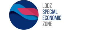 Logo specjalnej strefy ekonomicznej w Łodzi/Logo of the special economic zone in Łódź