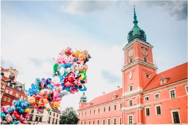 Stary Rynek w Warszawie/Old Market Square in Warsaw