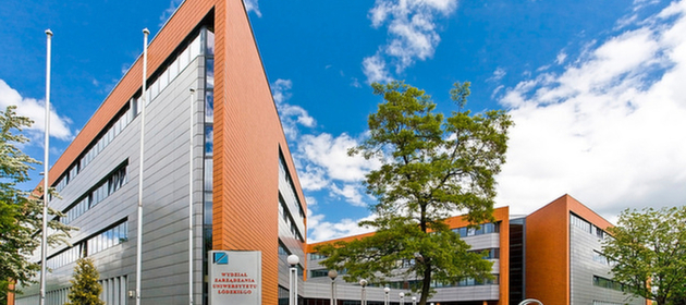 Budynek wydziału zarządzania Uniwersytetu Łódzkiego/Building of the Faculty of Management at the University of Lodz